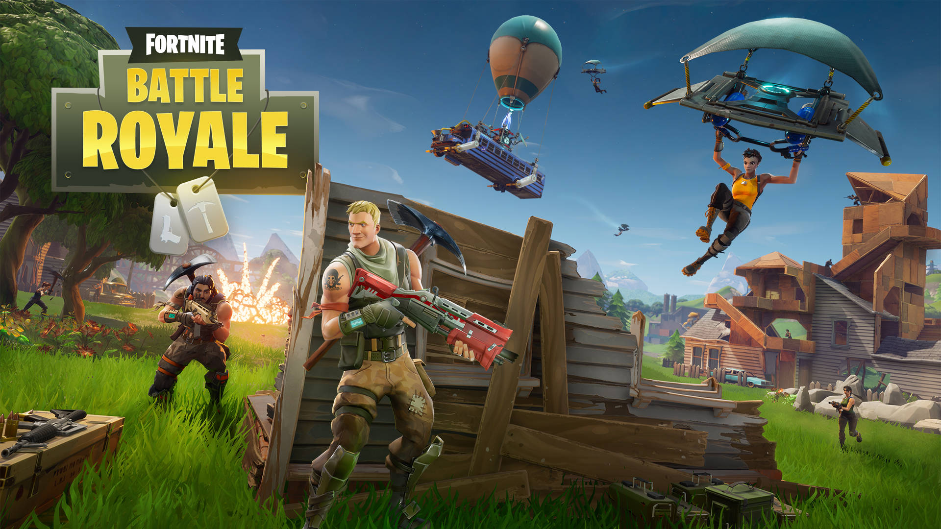 Найкращий екран Battle Royale у Fortnite Шпалери