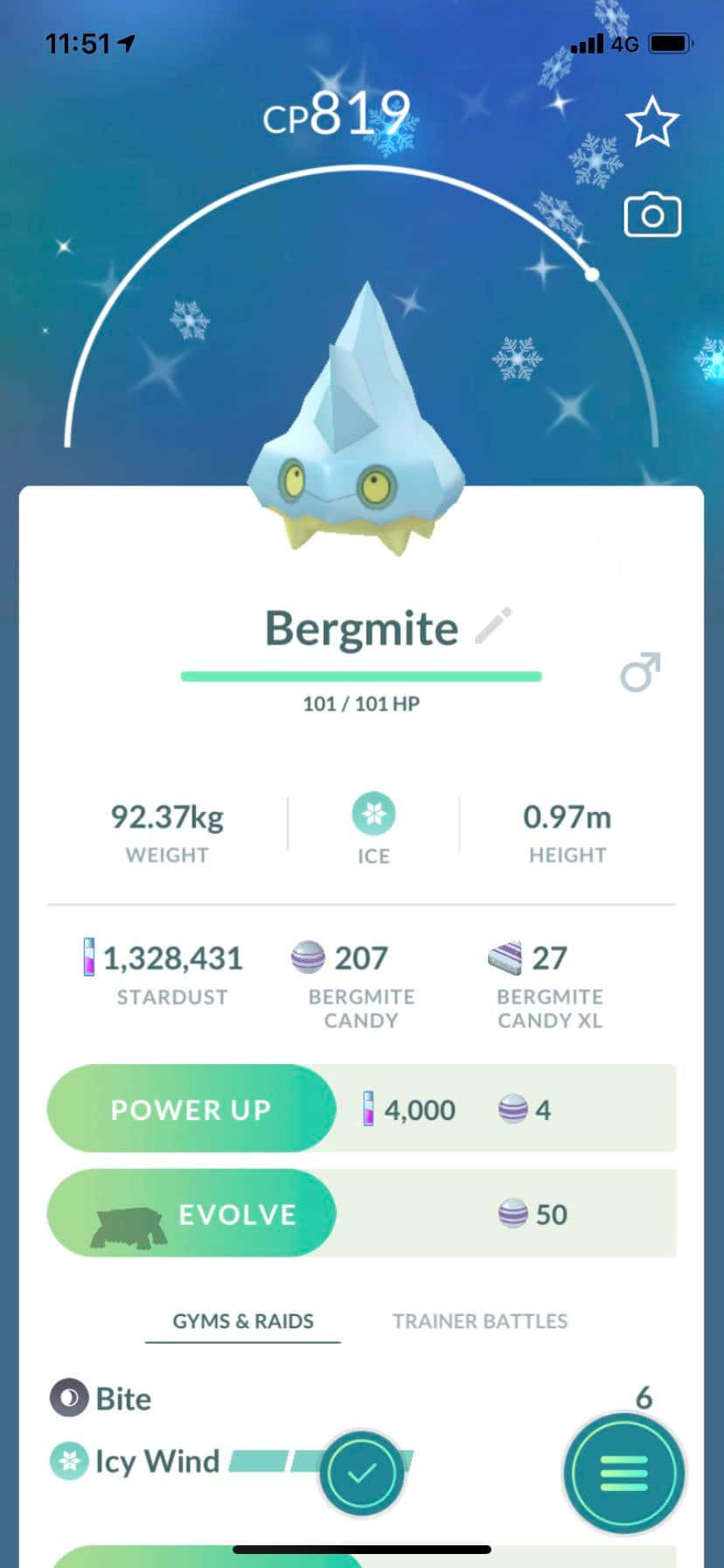 Bergmite с 101 HP Шпалери