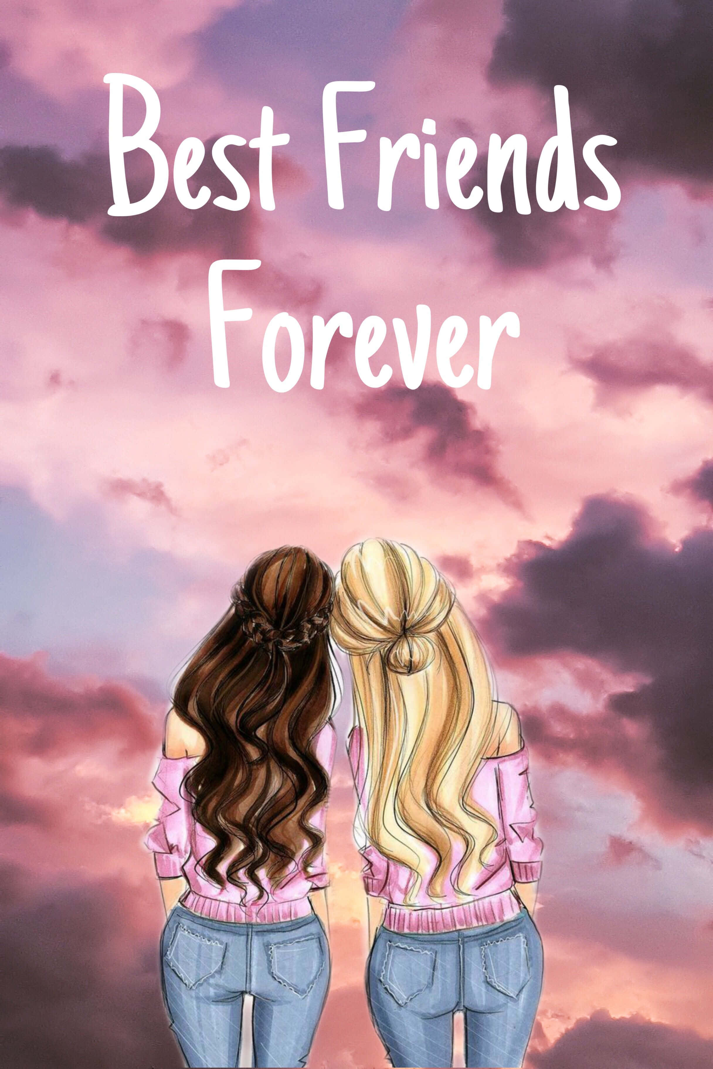 Святкуй дружбу с Bestie Шпалери