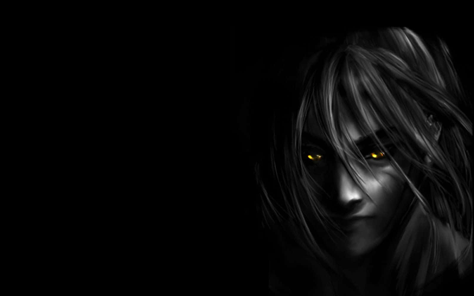 Відчуйте магію аніме з Black Anime Шпалери
