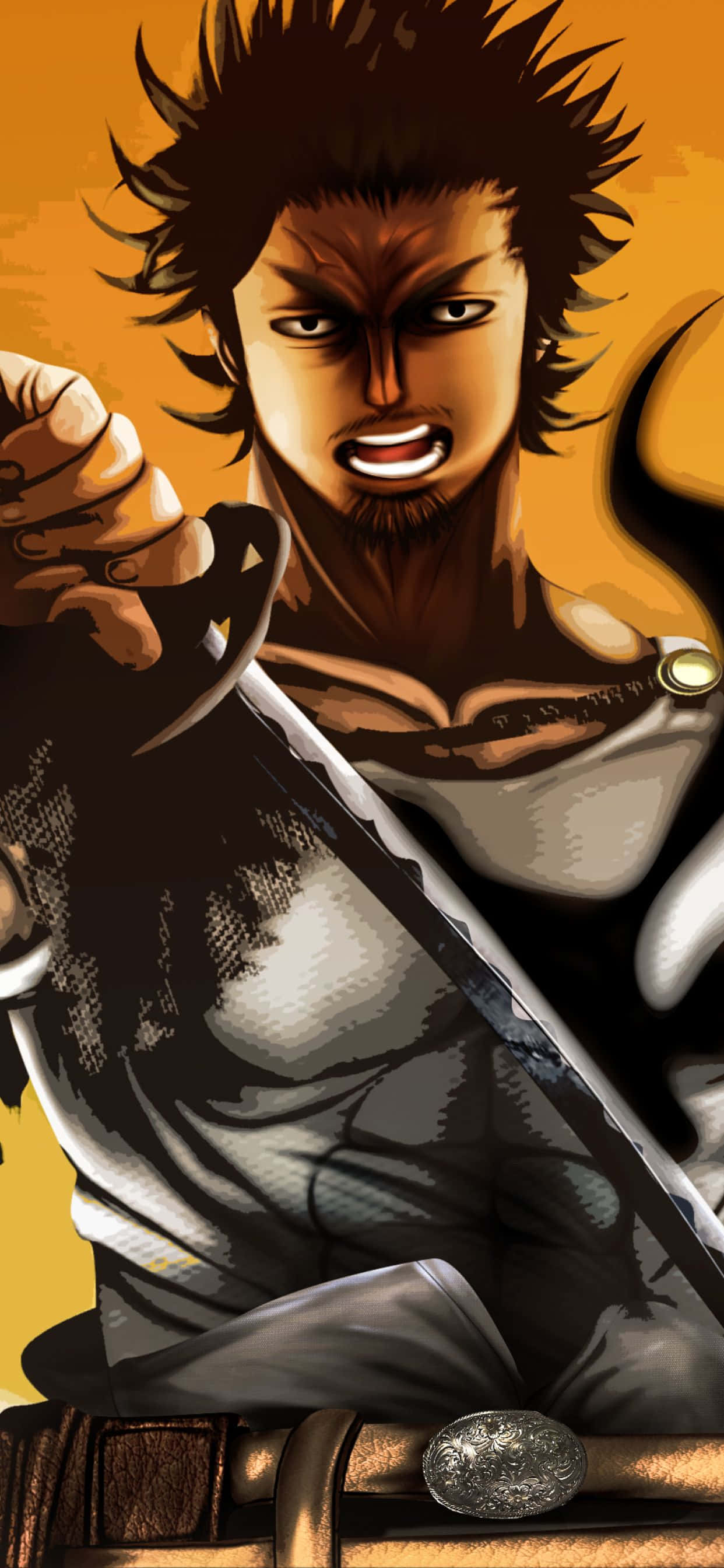 Black Clover Yami iPhone Шпалери
