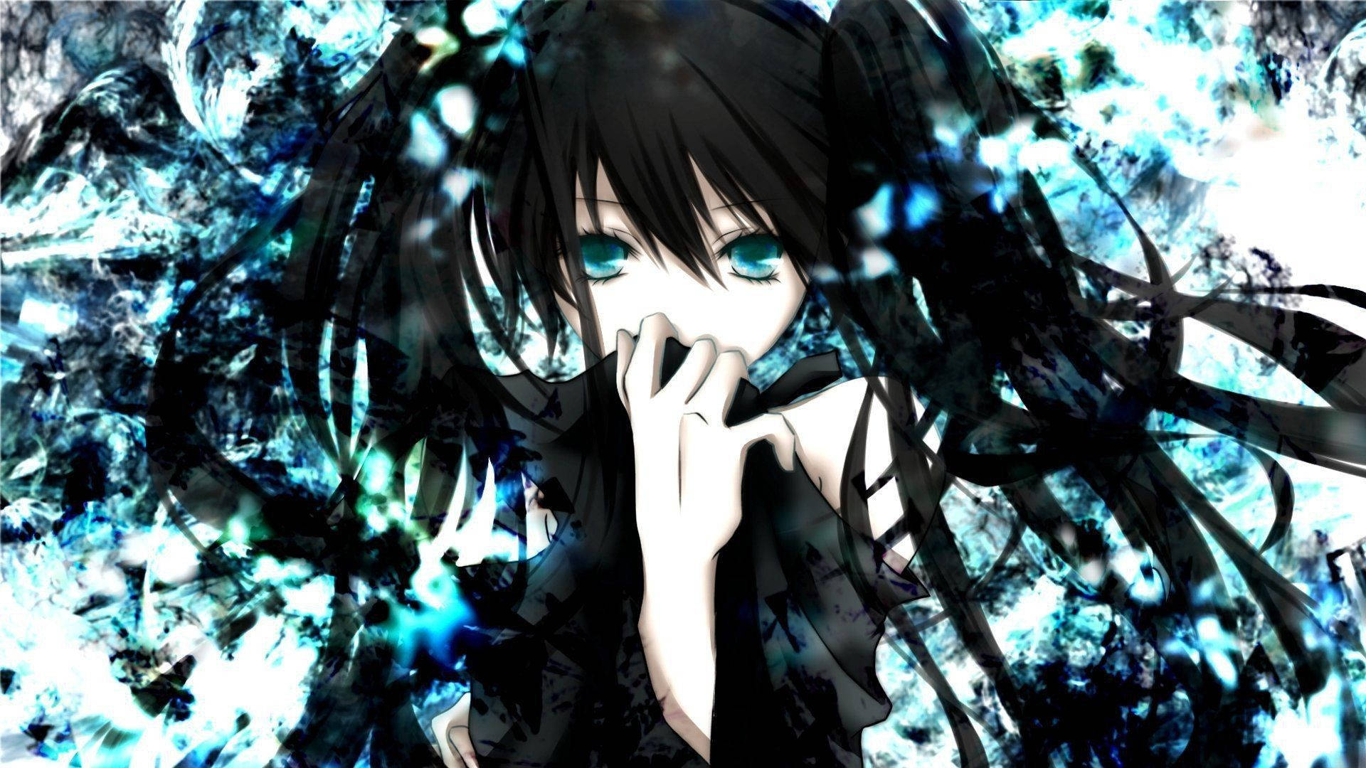 Аніме-обои Black Rock Shooter для робочого стола Шпалери