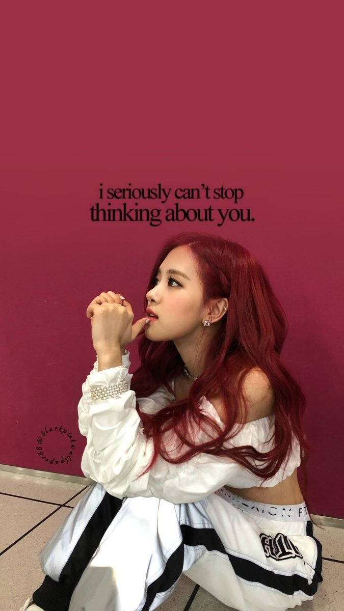 Розе з Blackpink мріє про особливу людину Шпалери