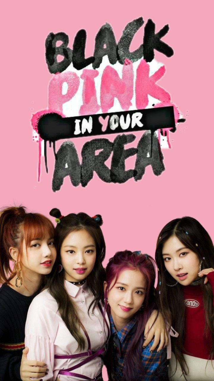 Приносячи жар у місто — BLACKPINK in Your Area графіті Шпалери