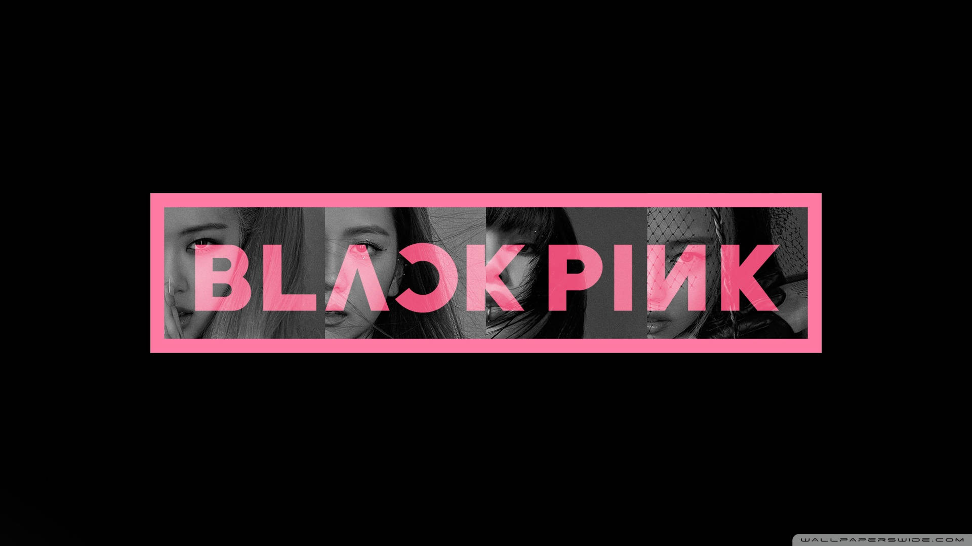 Логотип Blackpink для робочого столу Шпалери