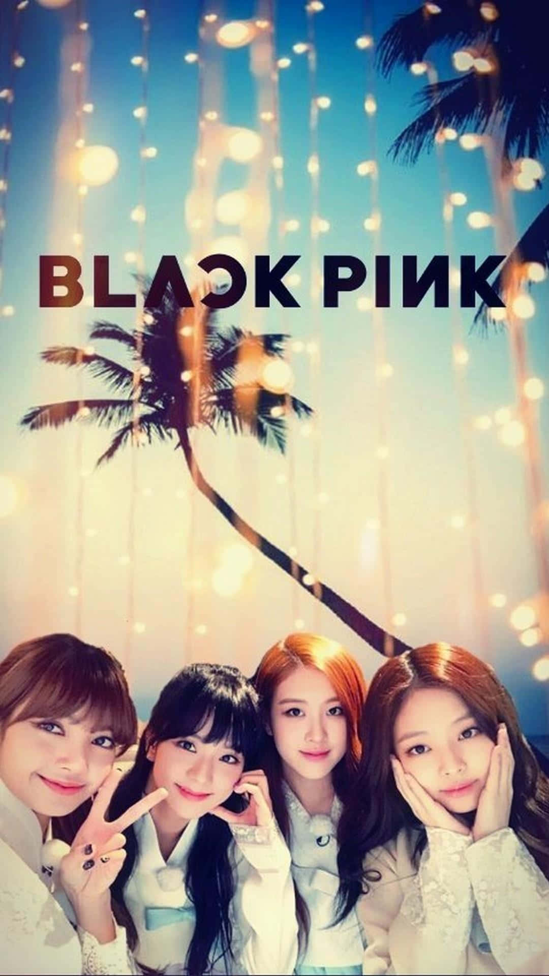 Яркий живой выступление BLACKPINK Шпалери