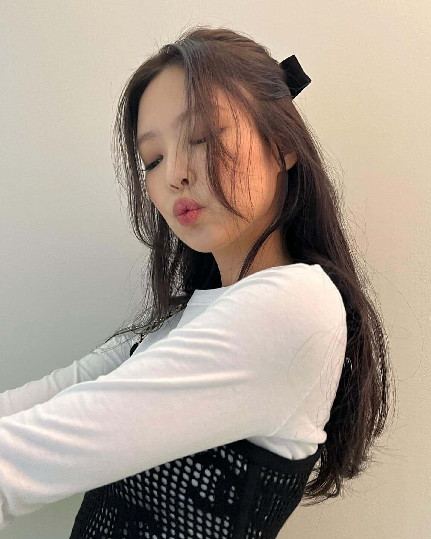 Дженні Blackpink цілує обличчя Шпалери