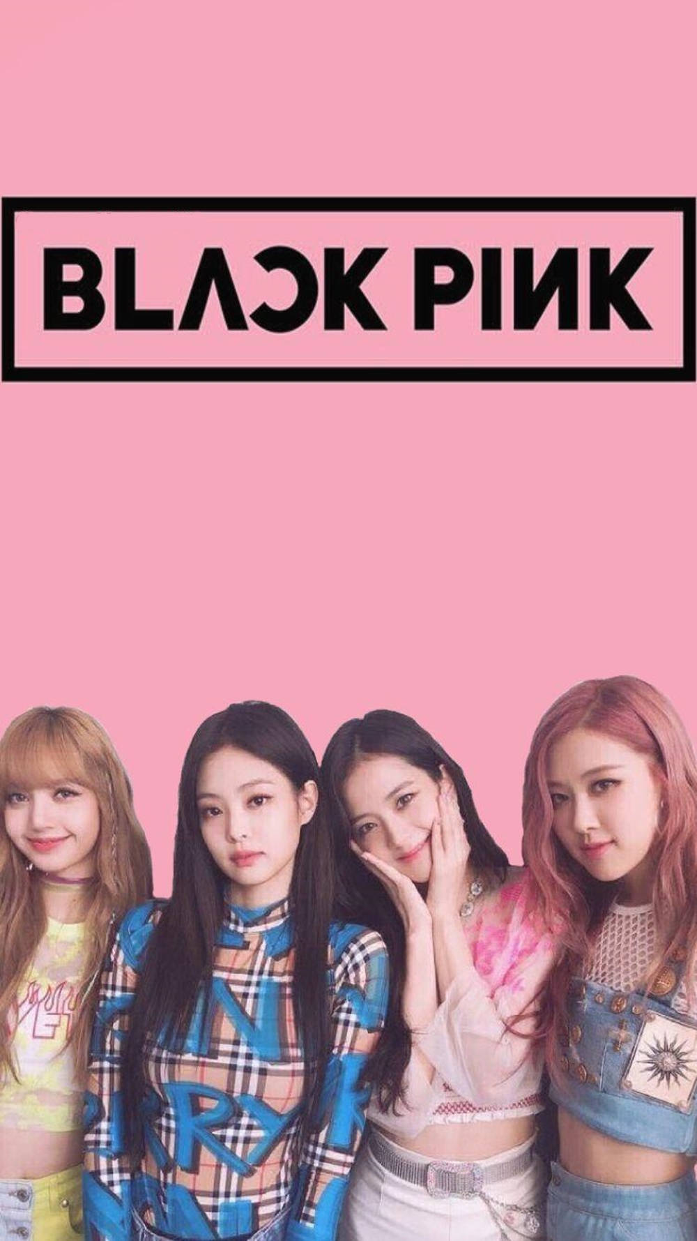 Blackpink Миле групове фото Шпалери