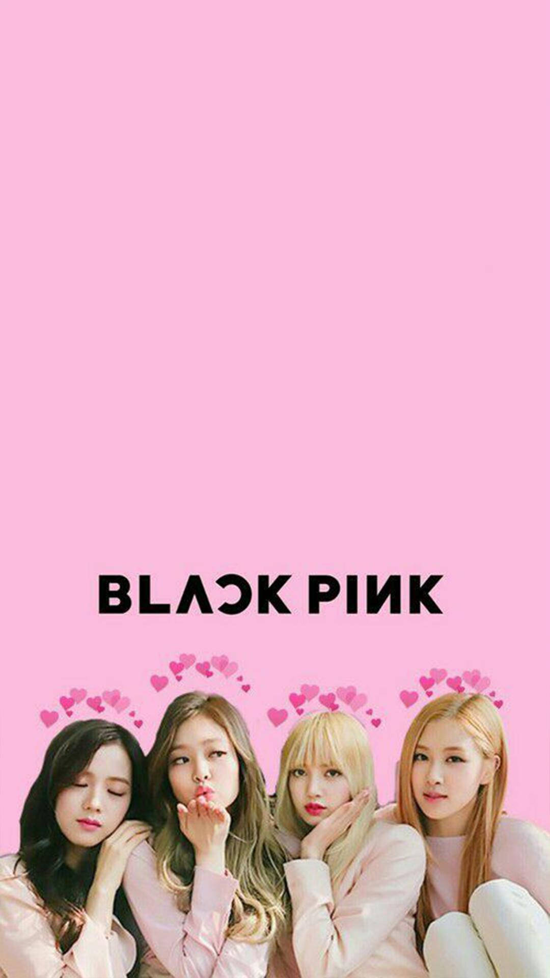 Blackpink із сердечками Шпалери