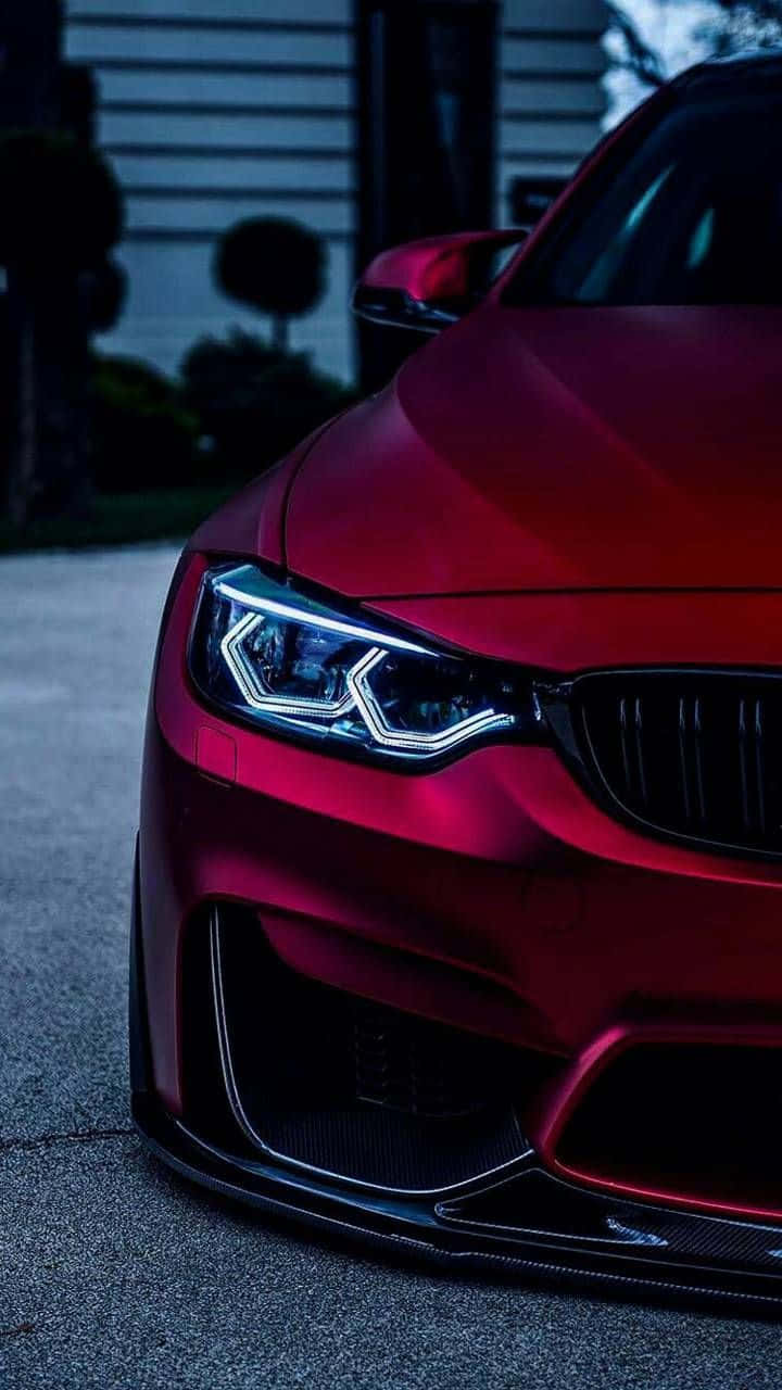 Червоний фон BMW F82 M4 для Pixel 3 Шпалери