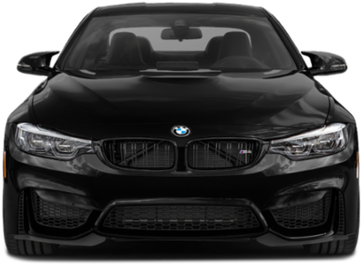 Чорний BMW M Series спереду Шпалери