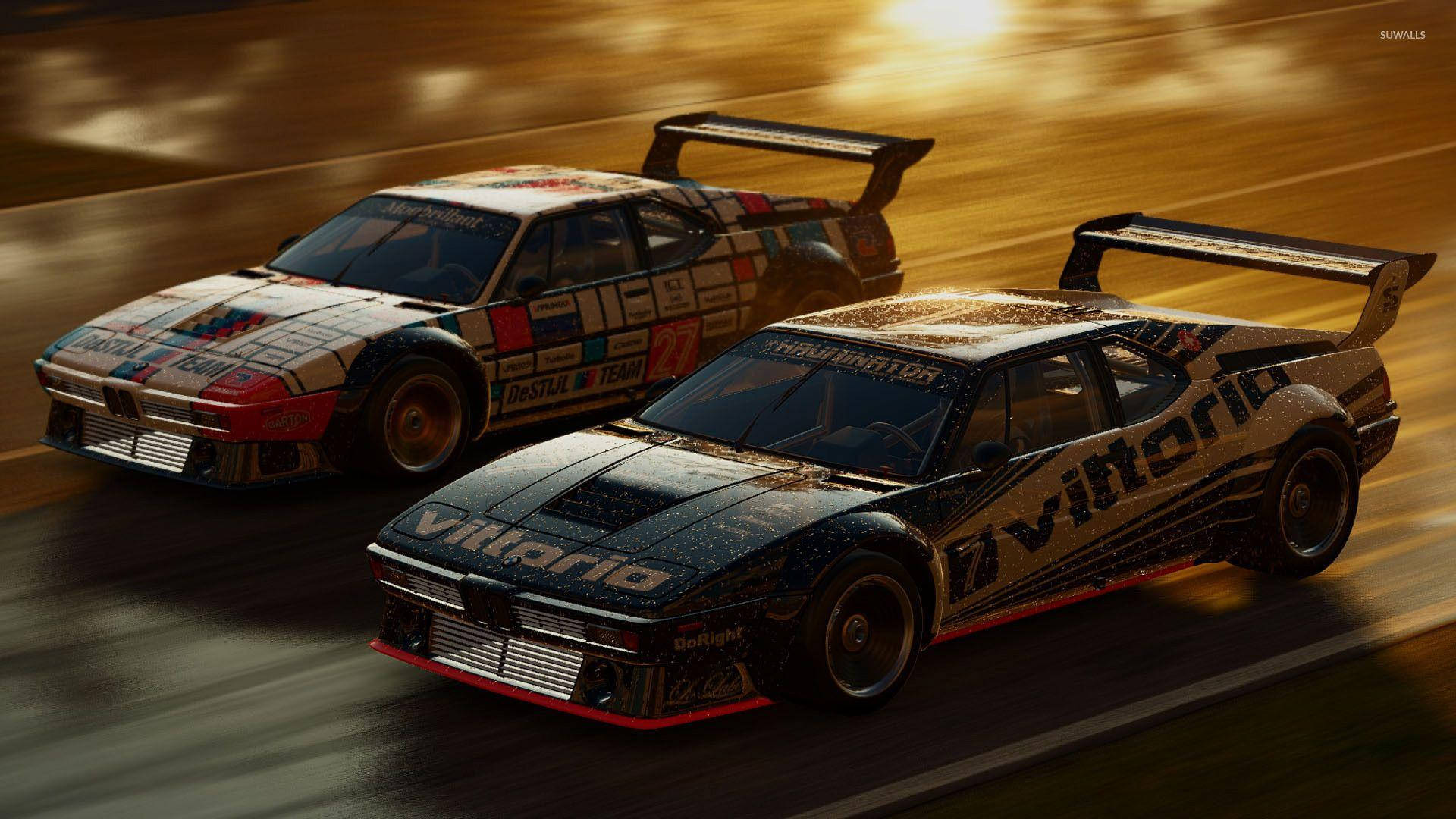 Два BMW M1 из Project Cars Шпалери