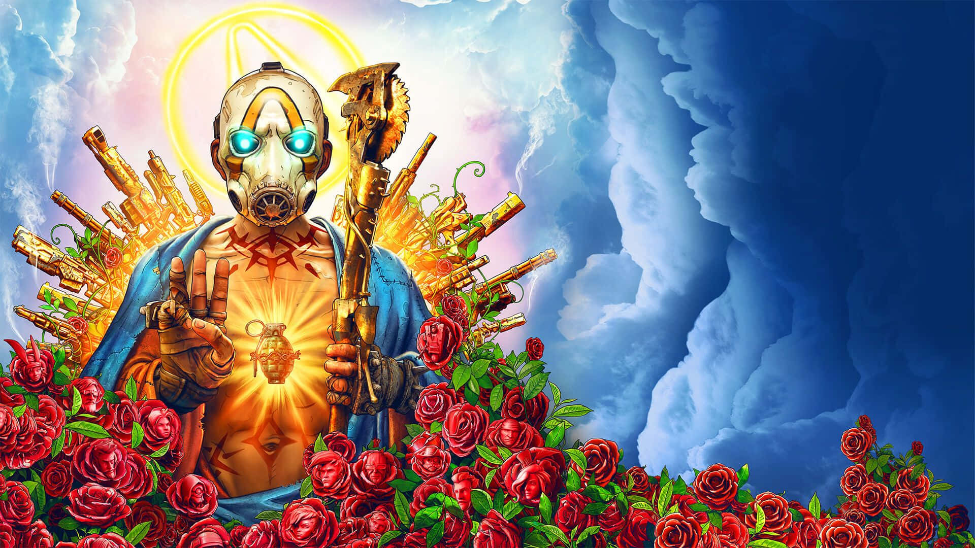 Фон Borderlands 3 1920x1080 зі скіпетром Шпалери