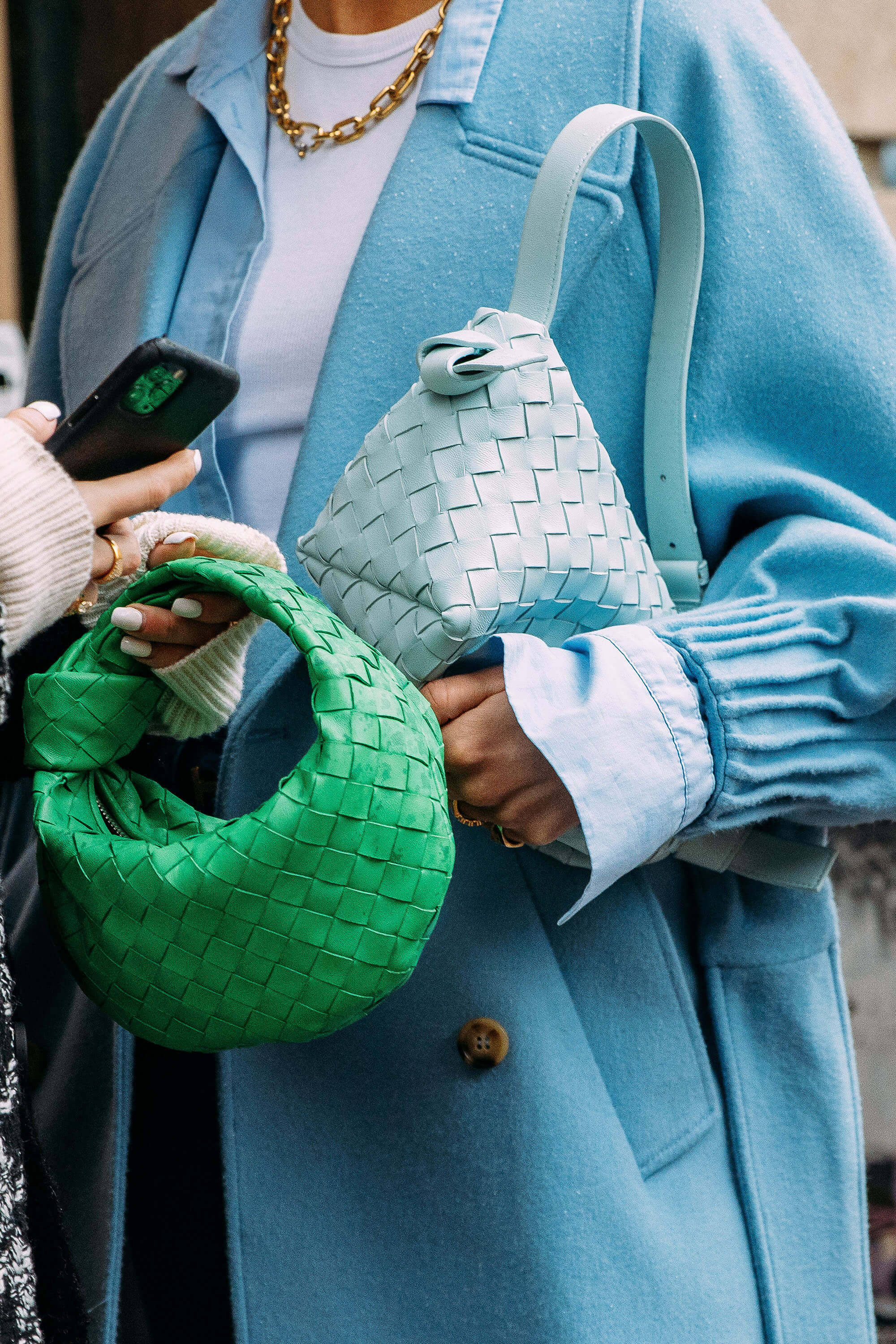 Две сумки Bottega Veneta Шпалери