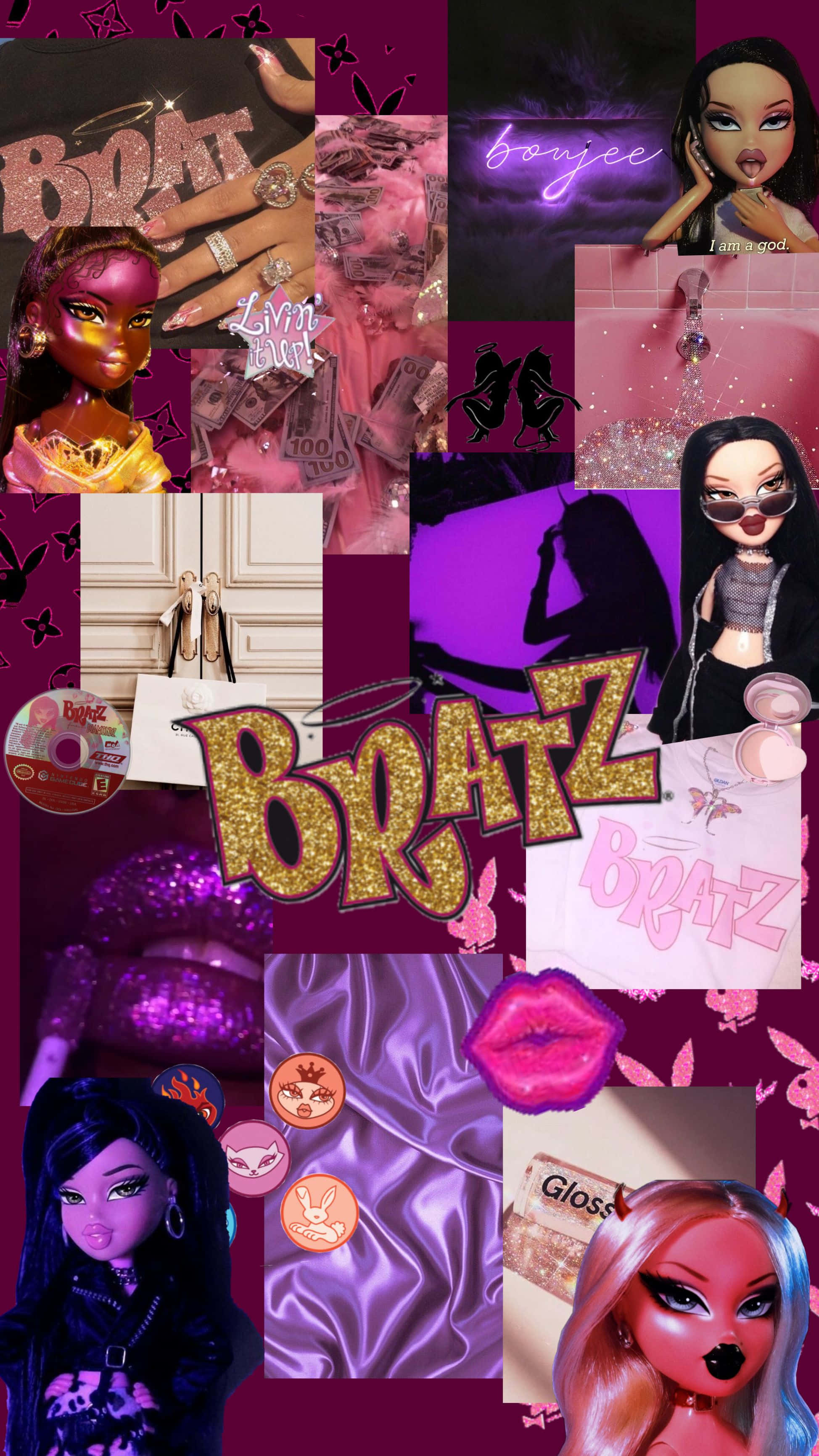 «Прийми свою внутрішню Bratz» Шпалери