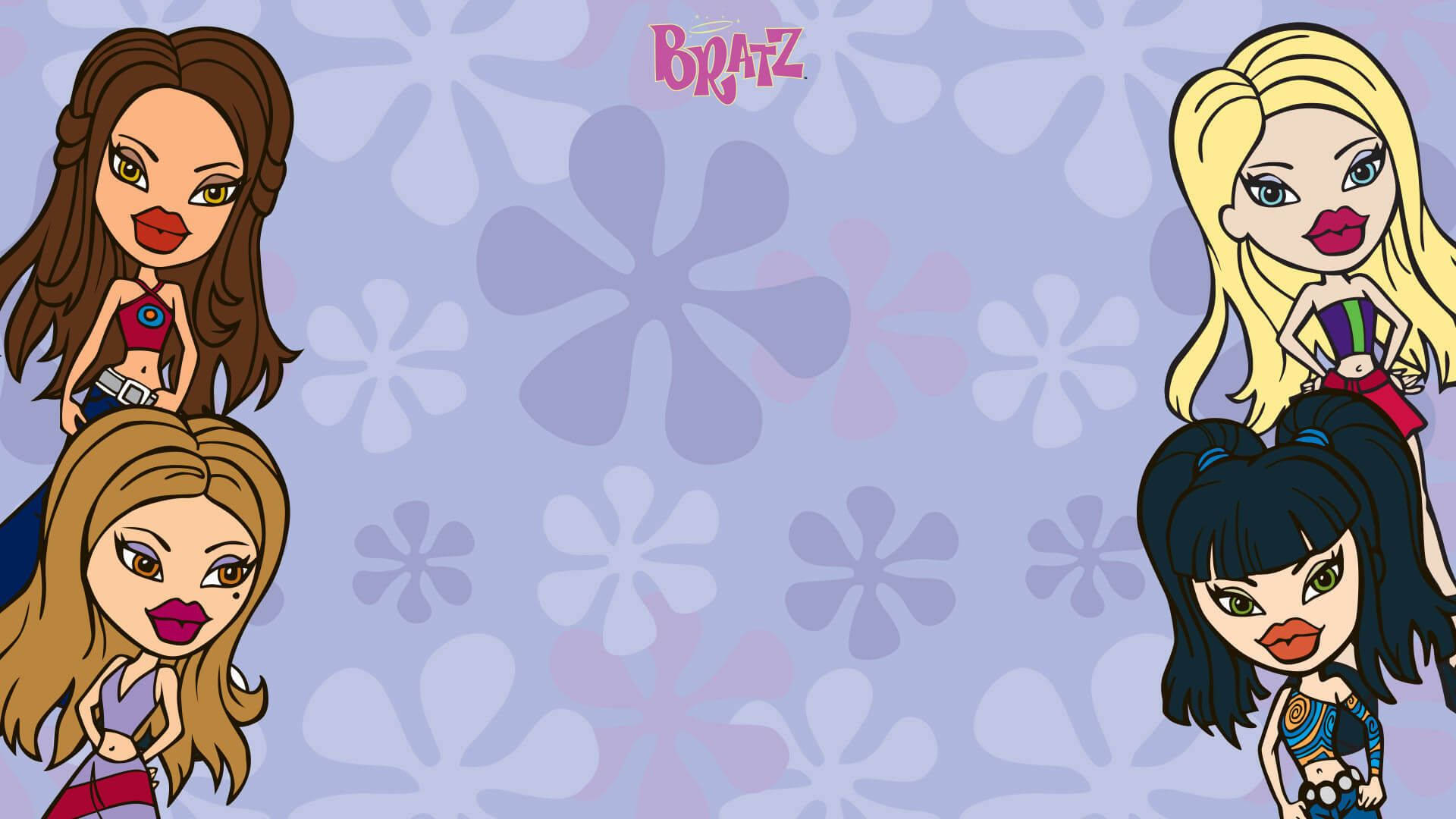 Bratz Естетичний мультфільм Шпалери