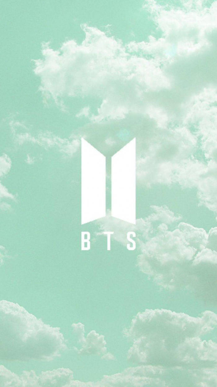 Пастельно-зелена естетика BTS Шпалери