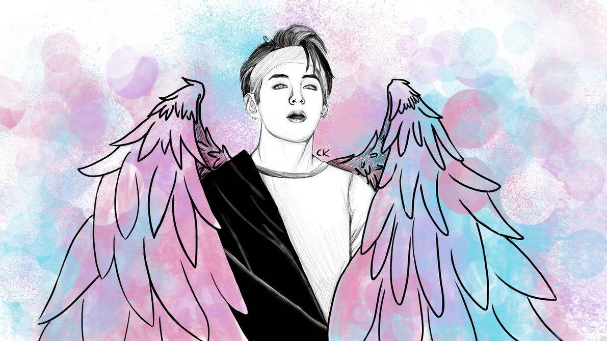 Кім Техен з BTS Шпалери