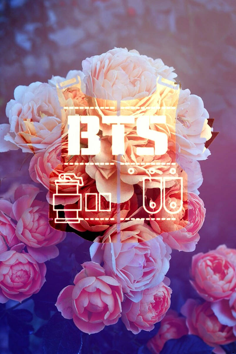 Логотип BTS Bulletproof Шпалери