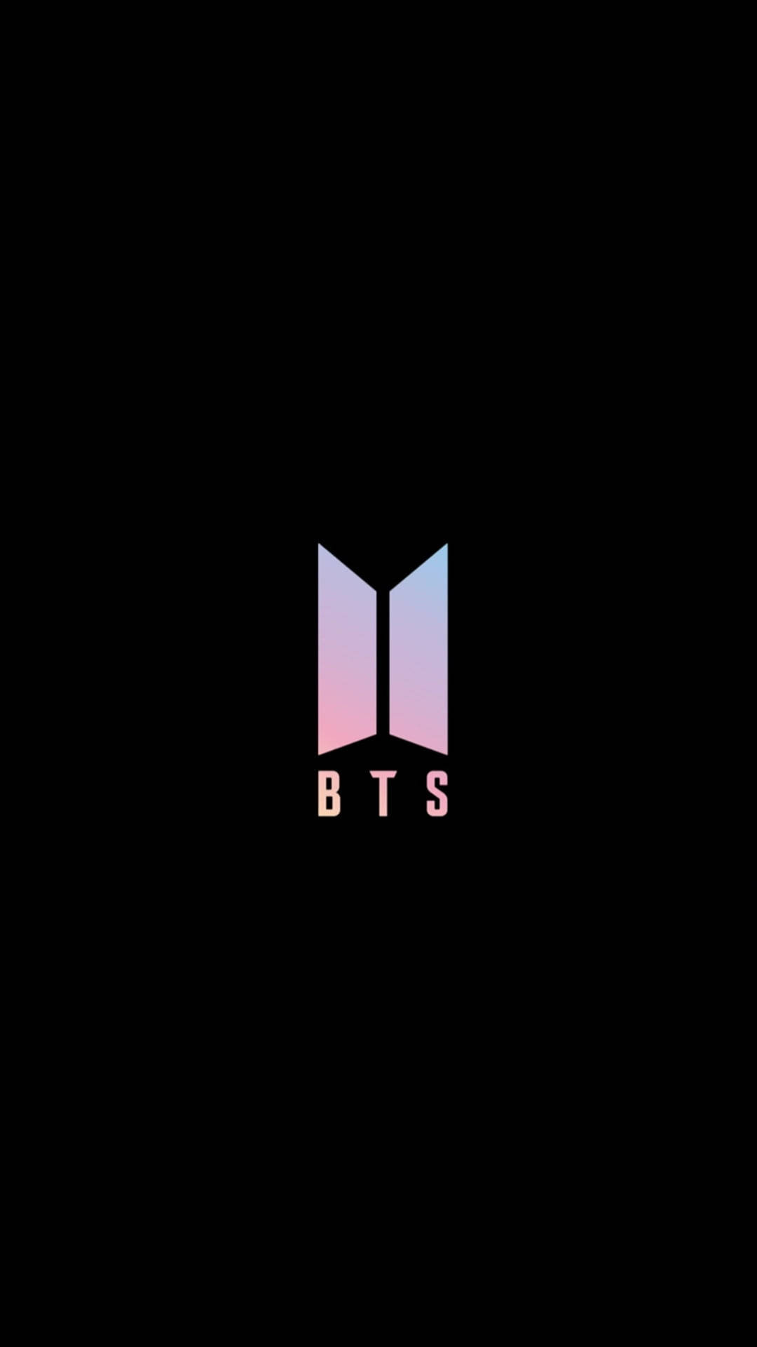 Екран блокування BTS фіолетовий логотип Шпалери