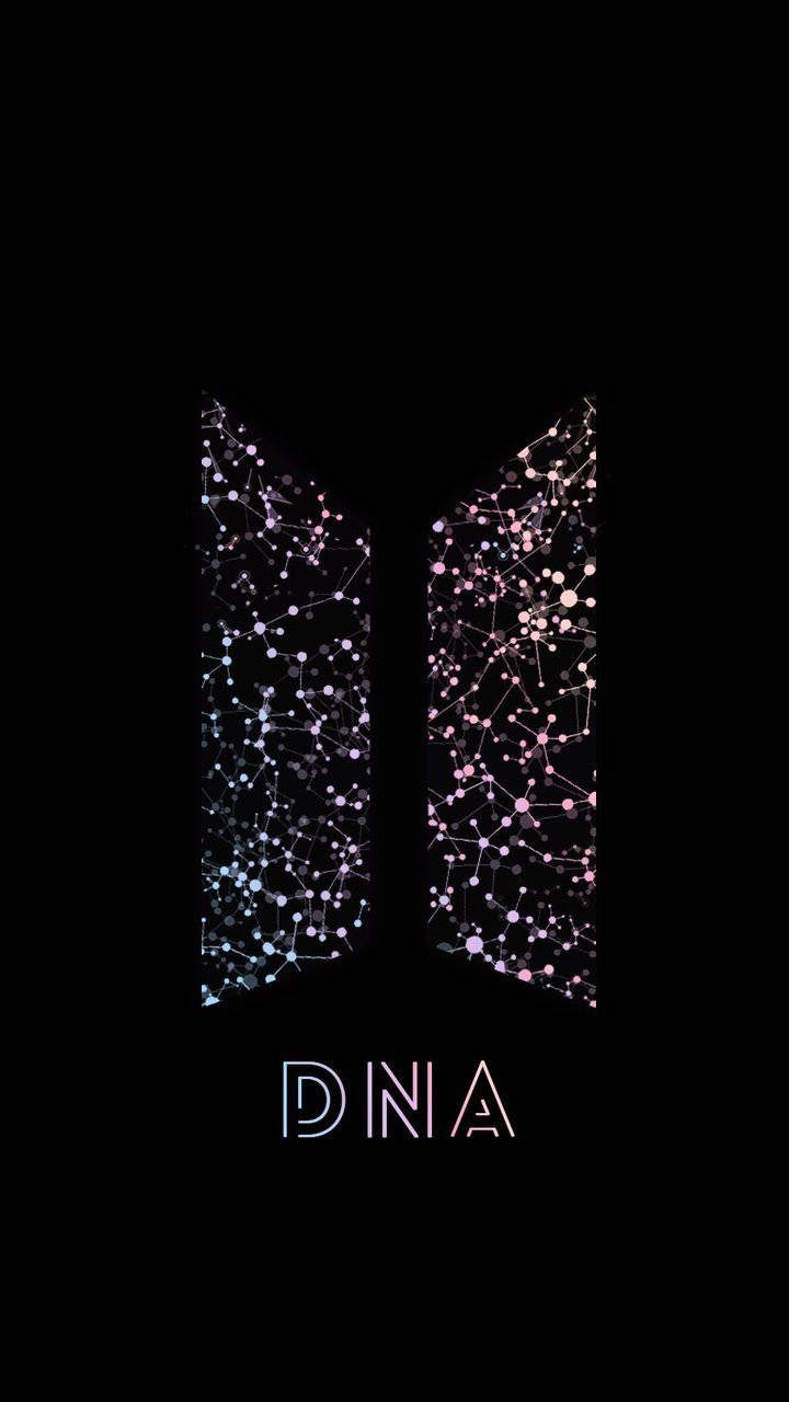 Логотип BTS DNA Шпалери