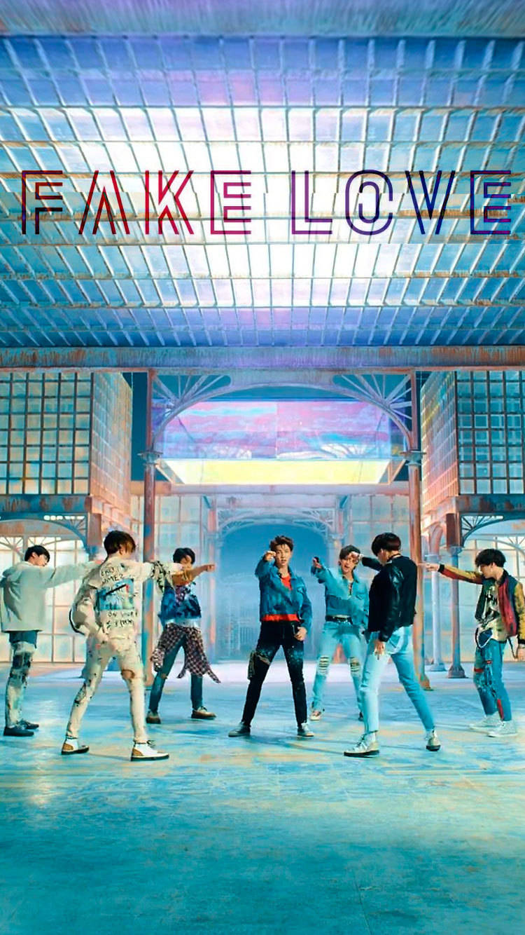 BTS Fake Love Група Шпалери