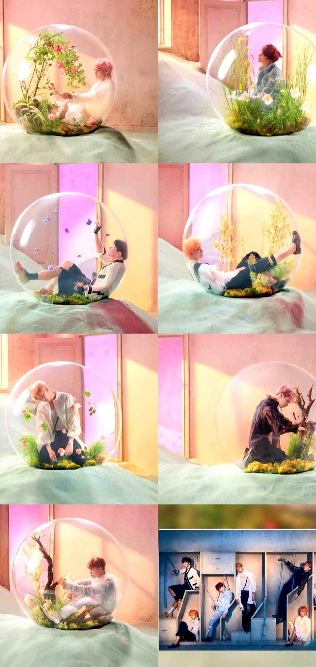 BTS Экран Блокировки Love Yourself: Answer Шпалери