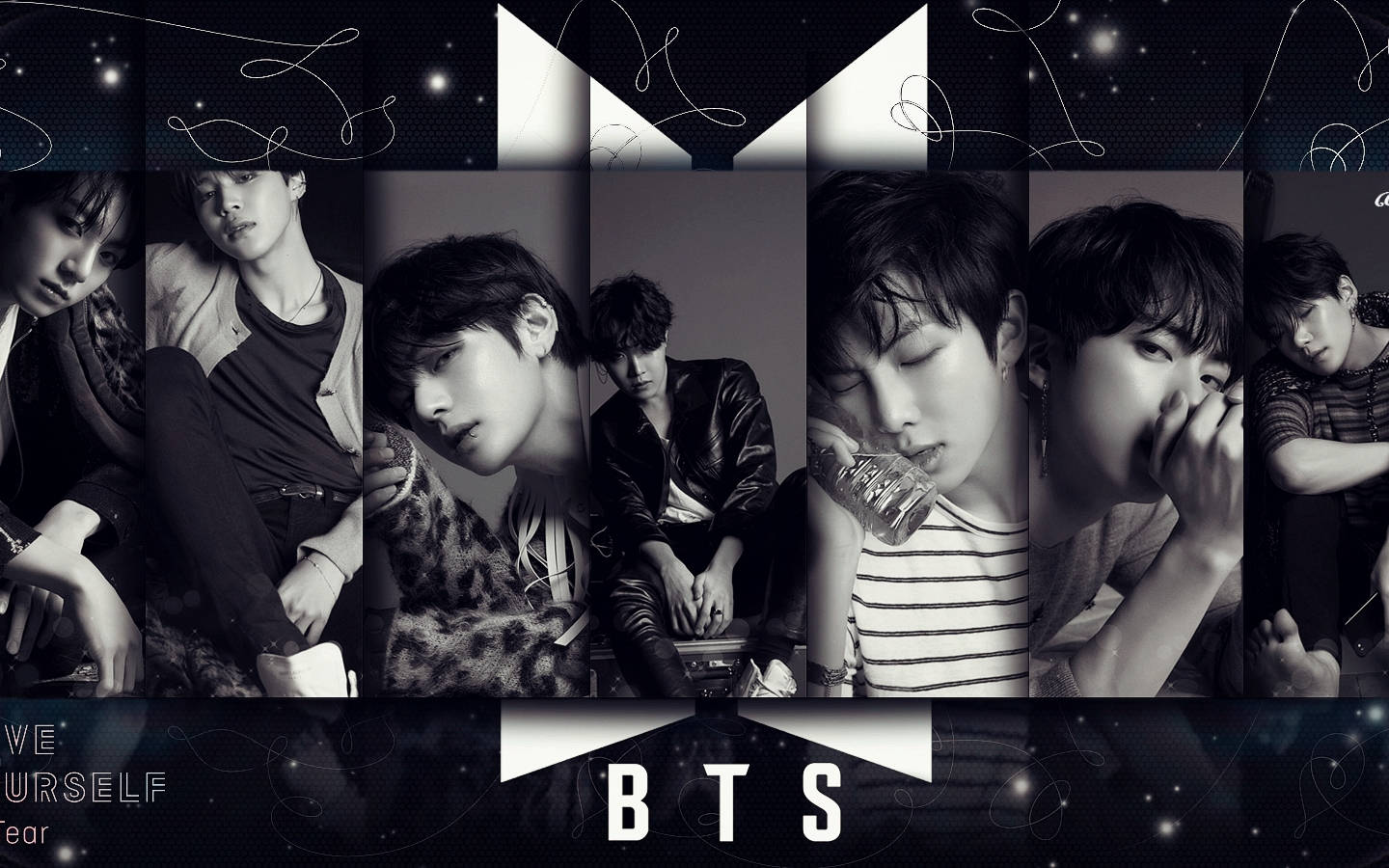 Логотип BTS на Love Yourself: Tear Шпалери