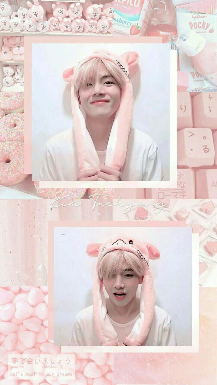 BTS V позує для камери Шпалери