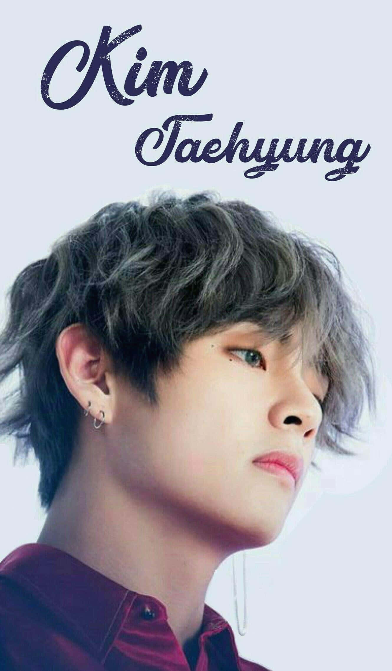 BTS V сяє неперевершеною зірковою харизмою на цьому вражаючому портреті Шпалери