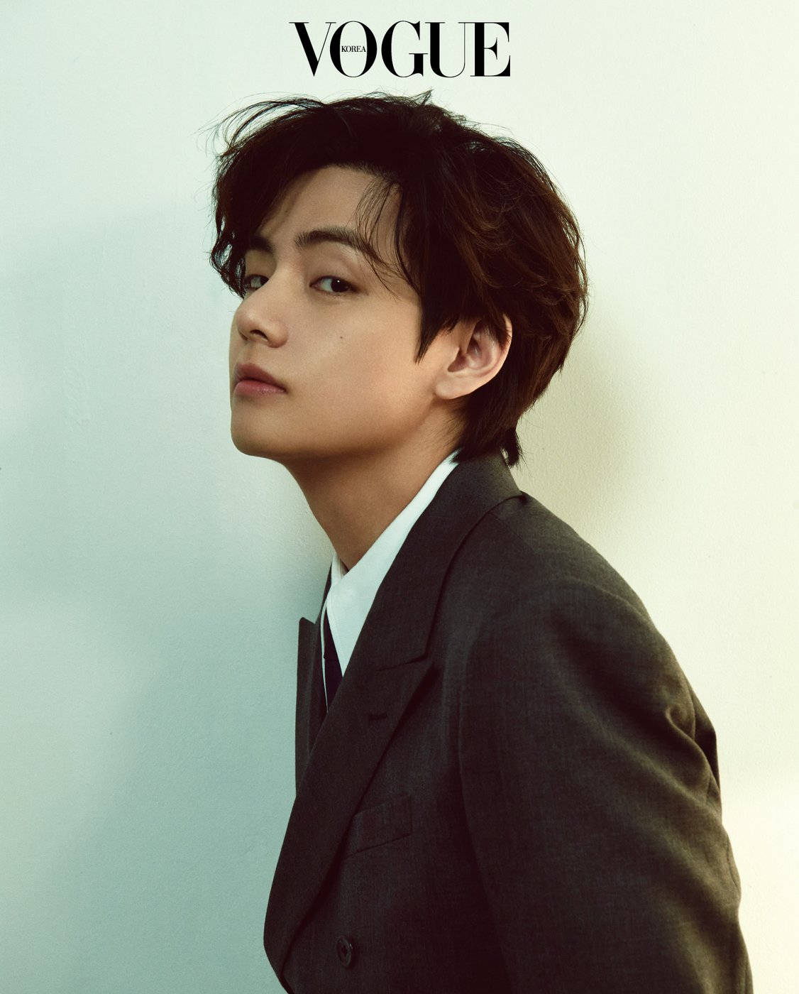 BTS V Vogue Костюм Шпалери