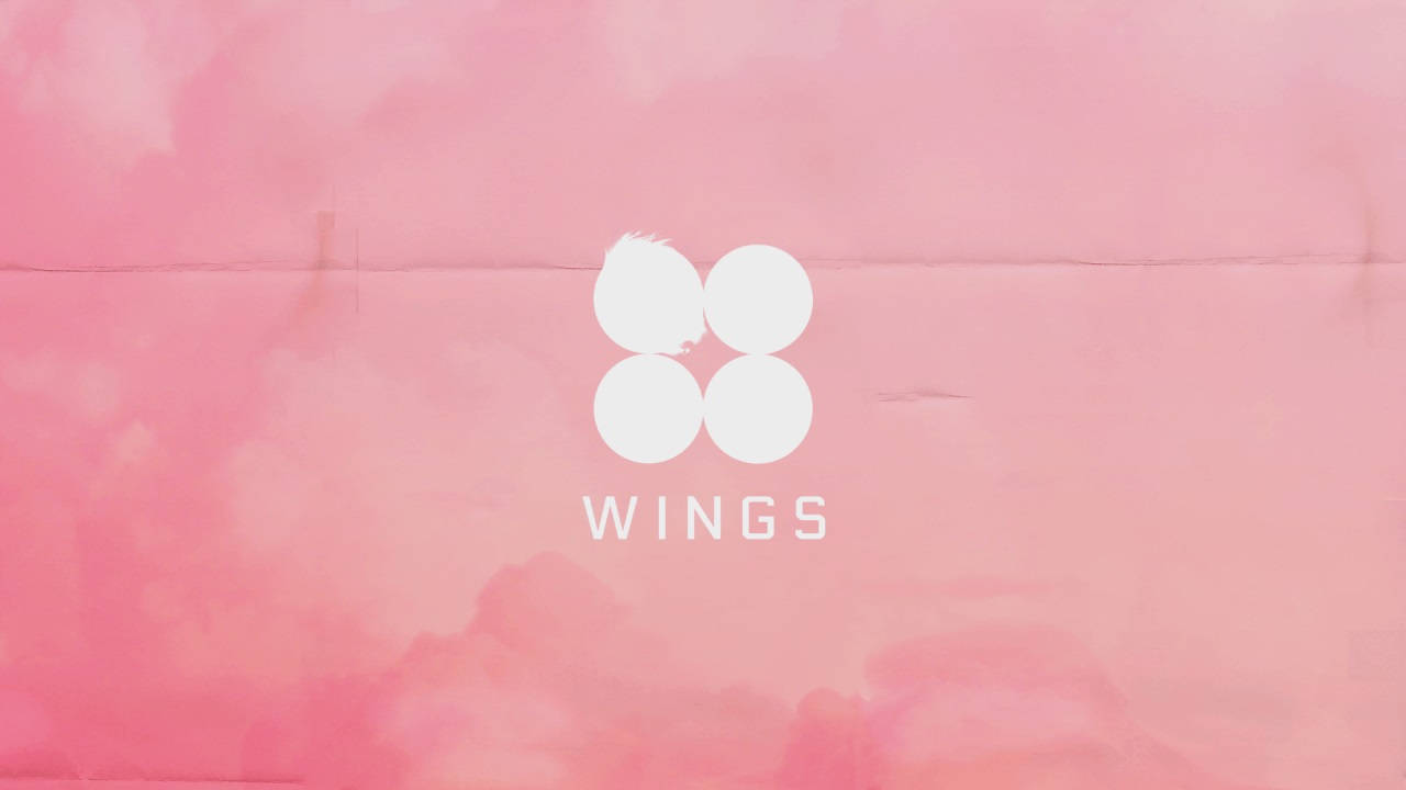 Ноутбук з логотипом BTS Wings Шпалери