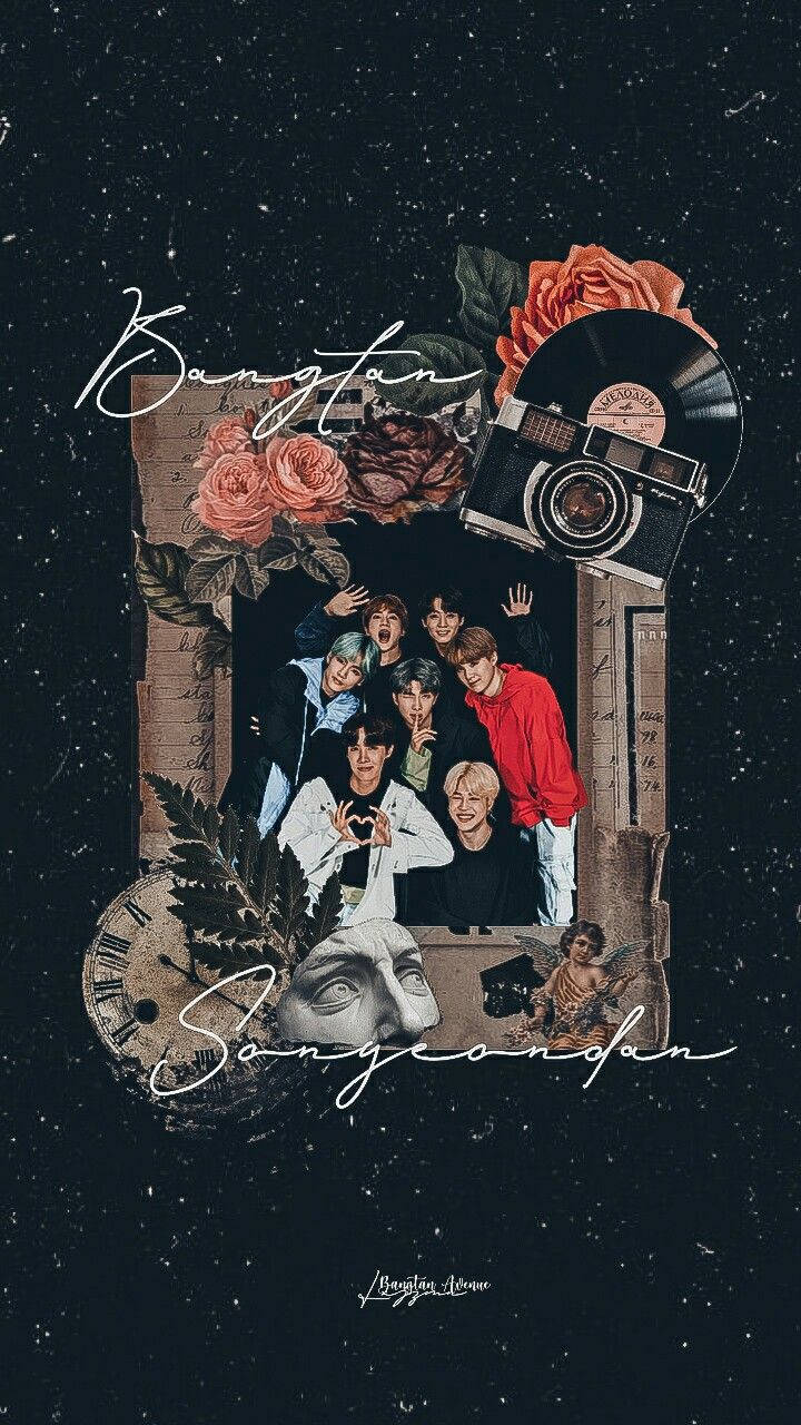 BTS Естетика Bangtan Seonyondan Шпалери