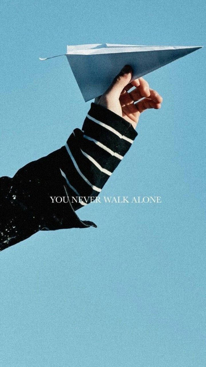 BTS Естетика You Never Walk Alone Шпалери