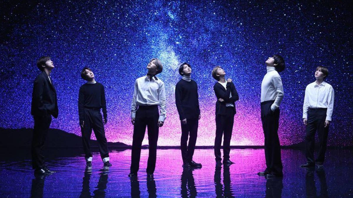 BTS Під Зорями Шпалери для робочого столу Шпалери