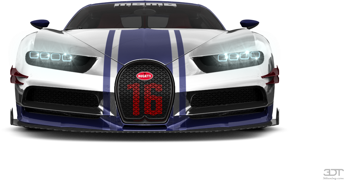 Bugatti Chiron Sport вид спереди Шпалери