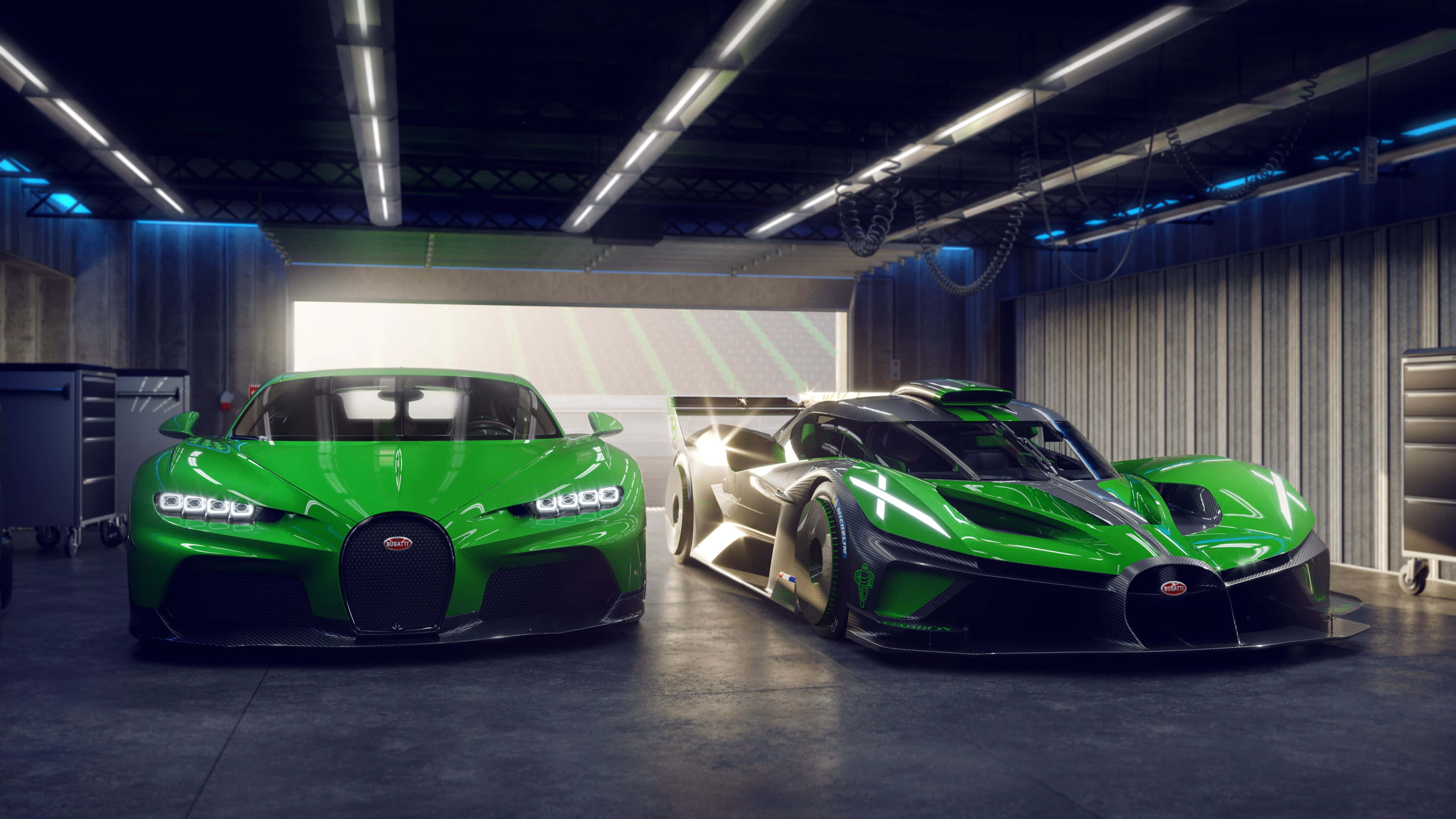 Неустанна сила Bugatti Veyron Шпалери