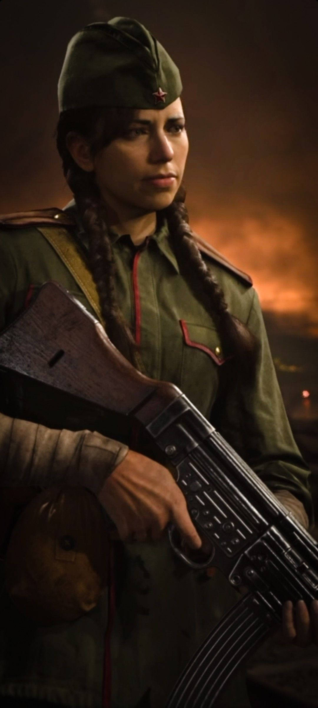 Call Of Duty Vanguard Портрет генеральши Шпалери