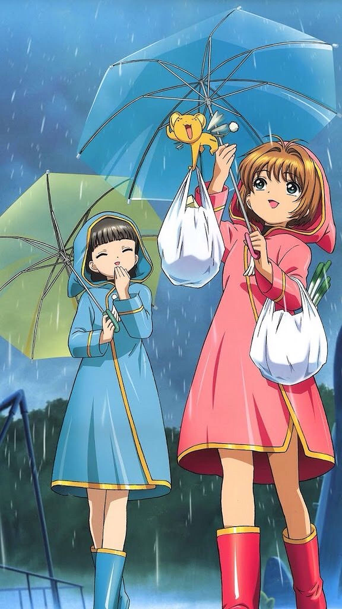 Аніме діти Картка Captor Sakura Шпалери