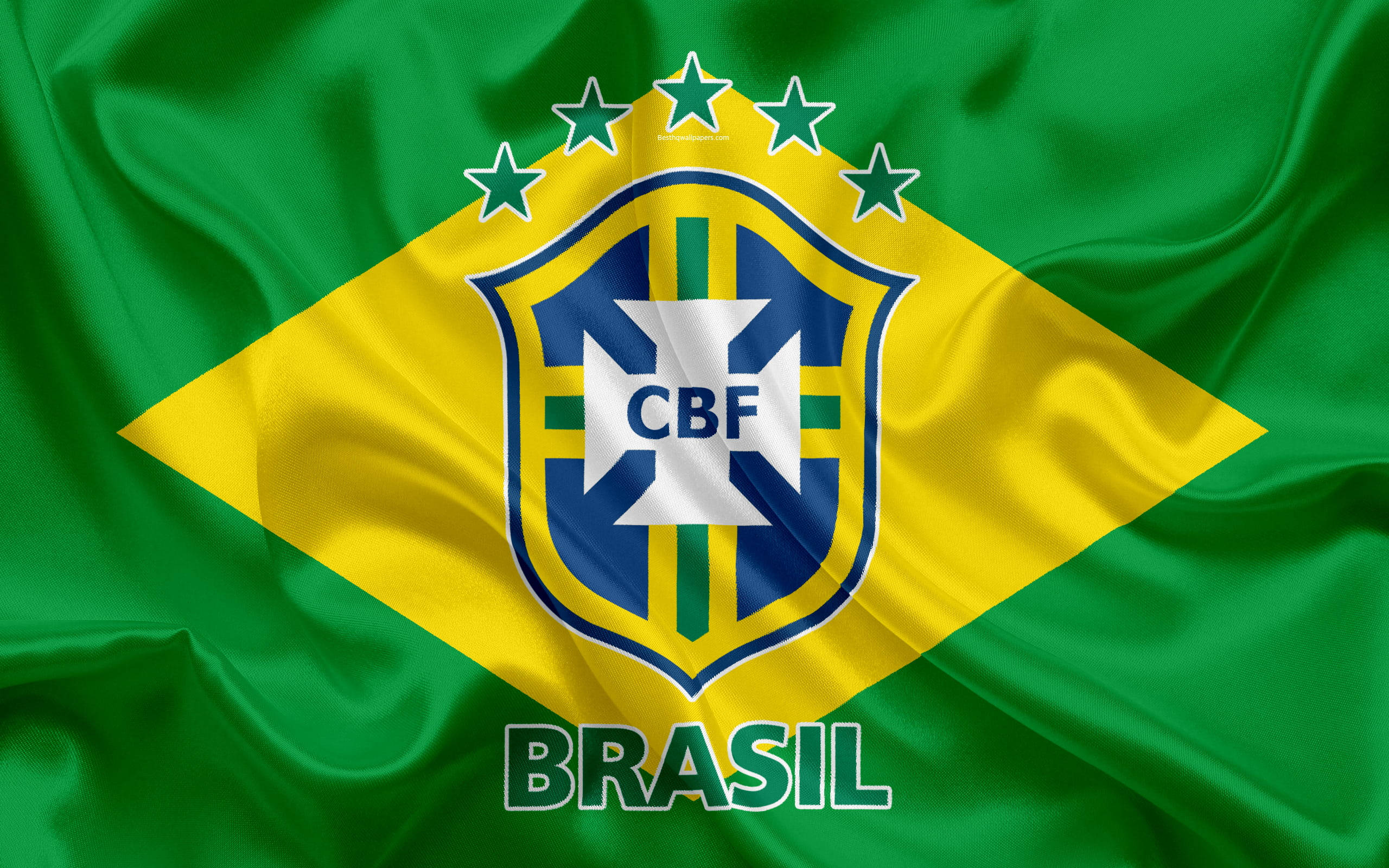 Збірна Бразилії з футболу CBF Прапор Бразилії Шпалери