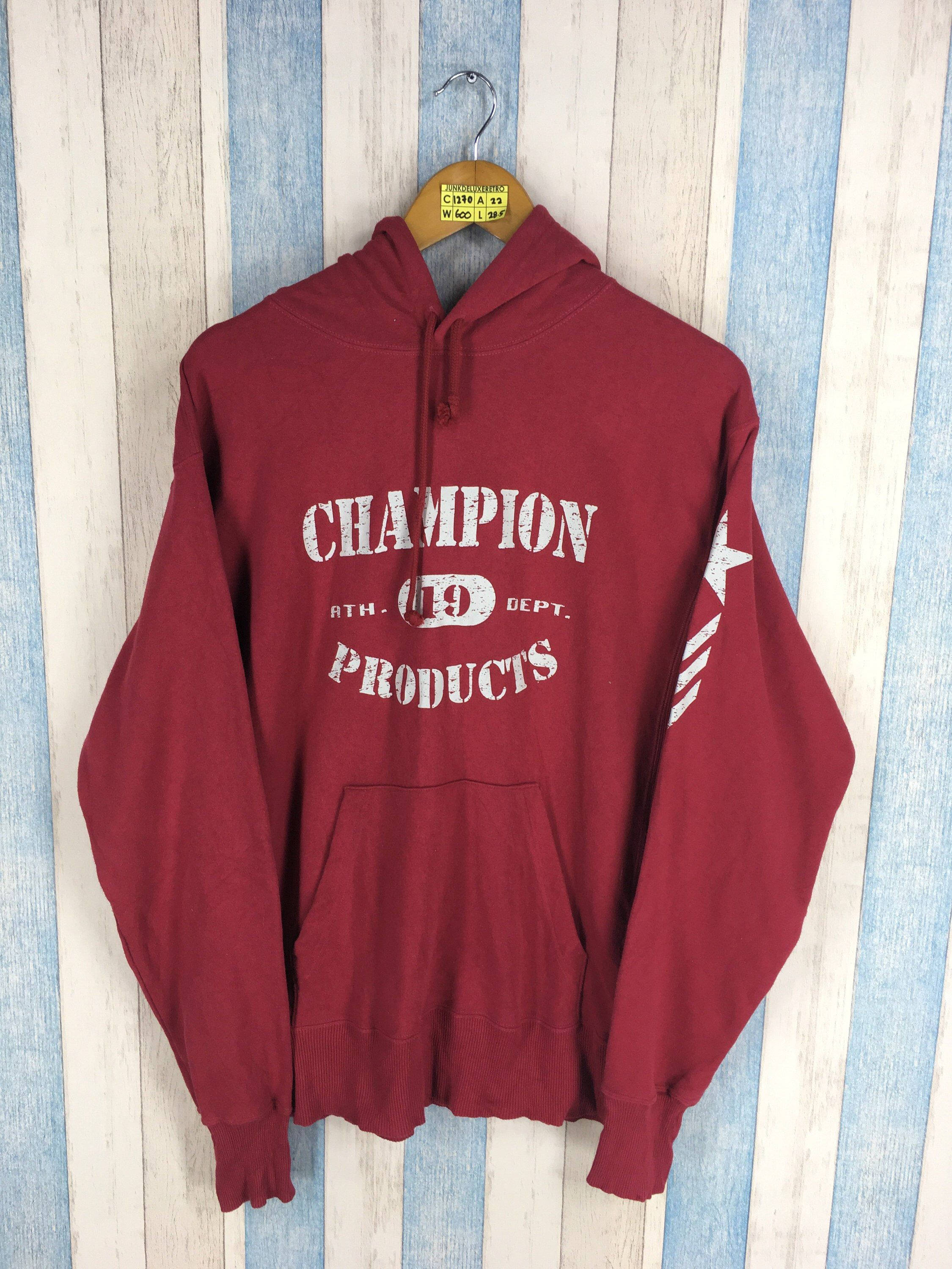 Champion красная потёртая куртка Шпалери