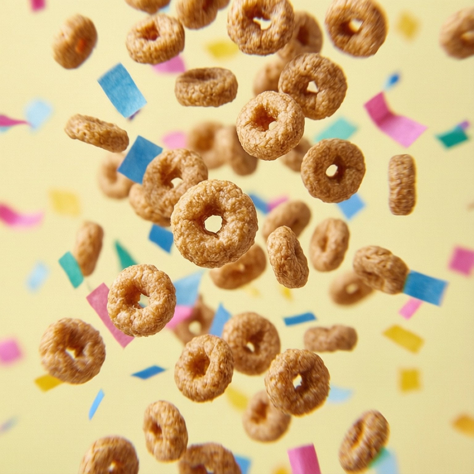 Конфетти Cheerios Шпалери