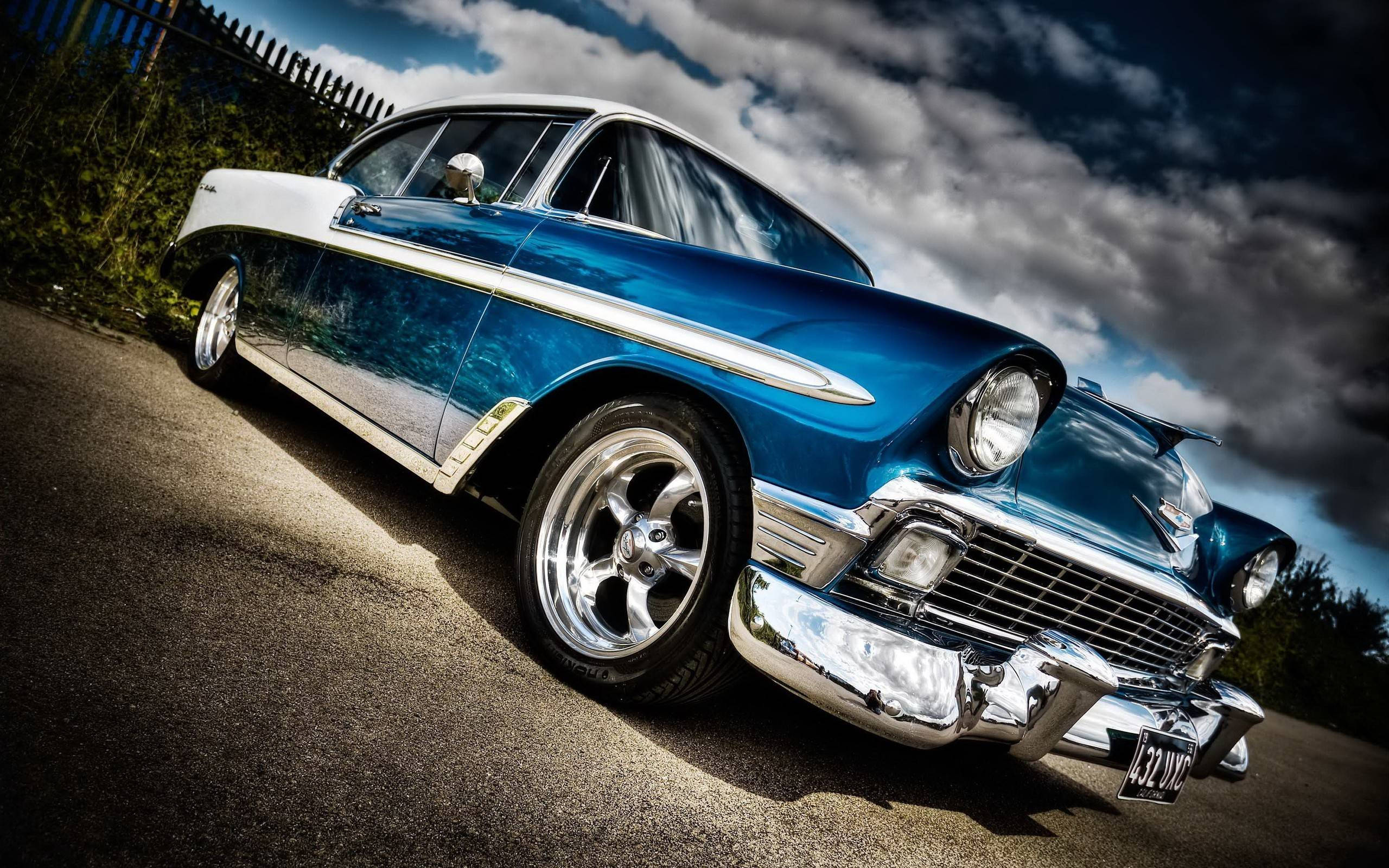 Chevrolet Bel Air Класичний автомобіль Шпалери