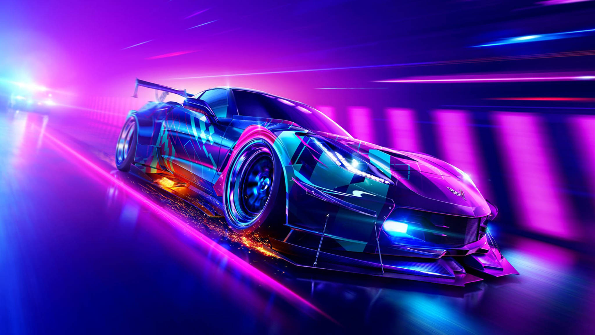 Круте авто Chevrolet Corvette Шпалери