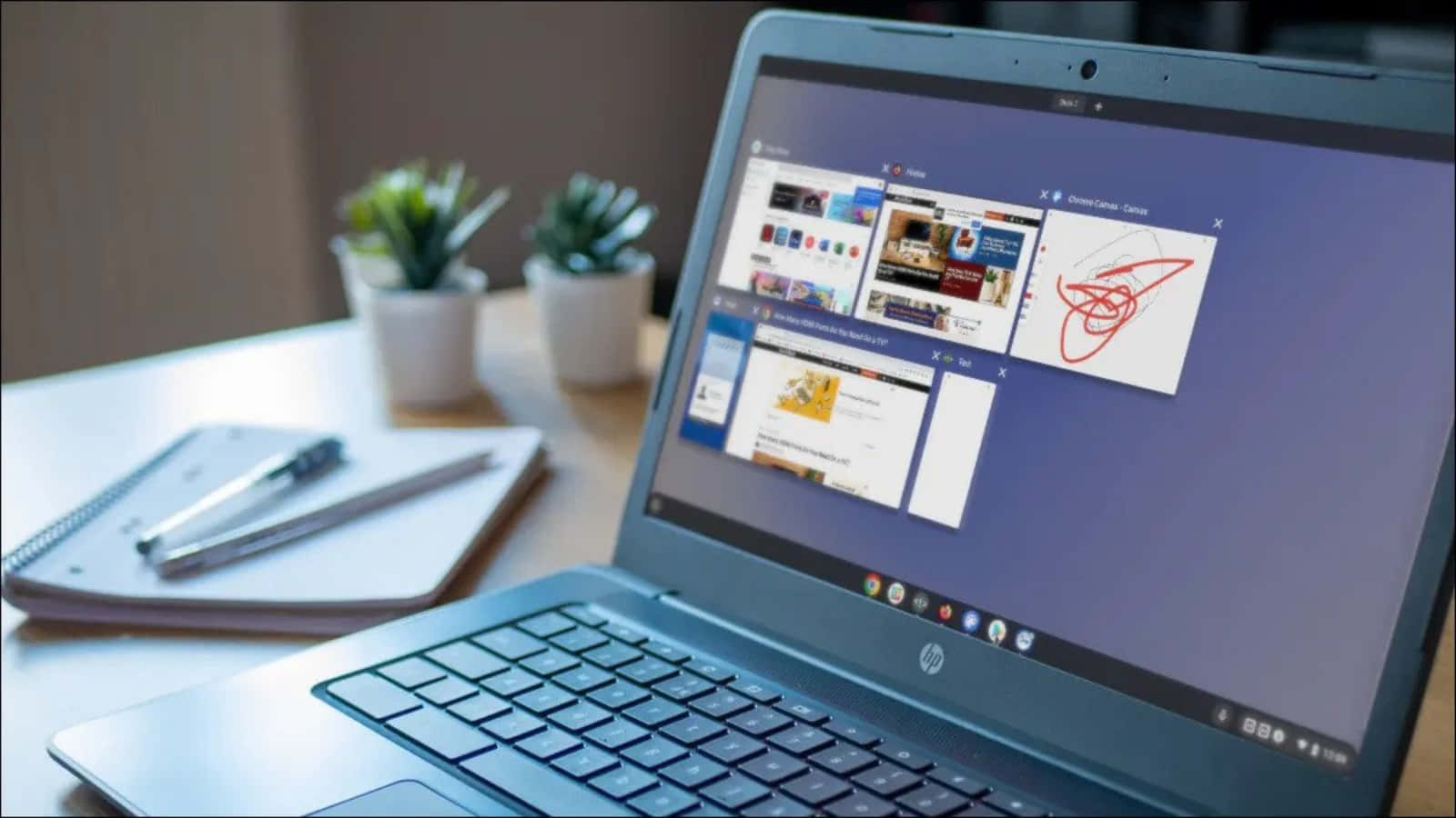 Продуктивность с Chromebook Шпалери