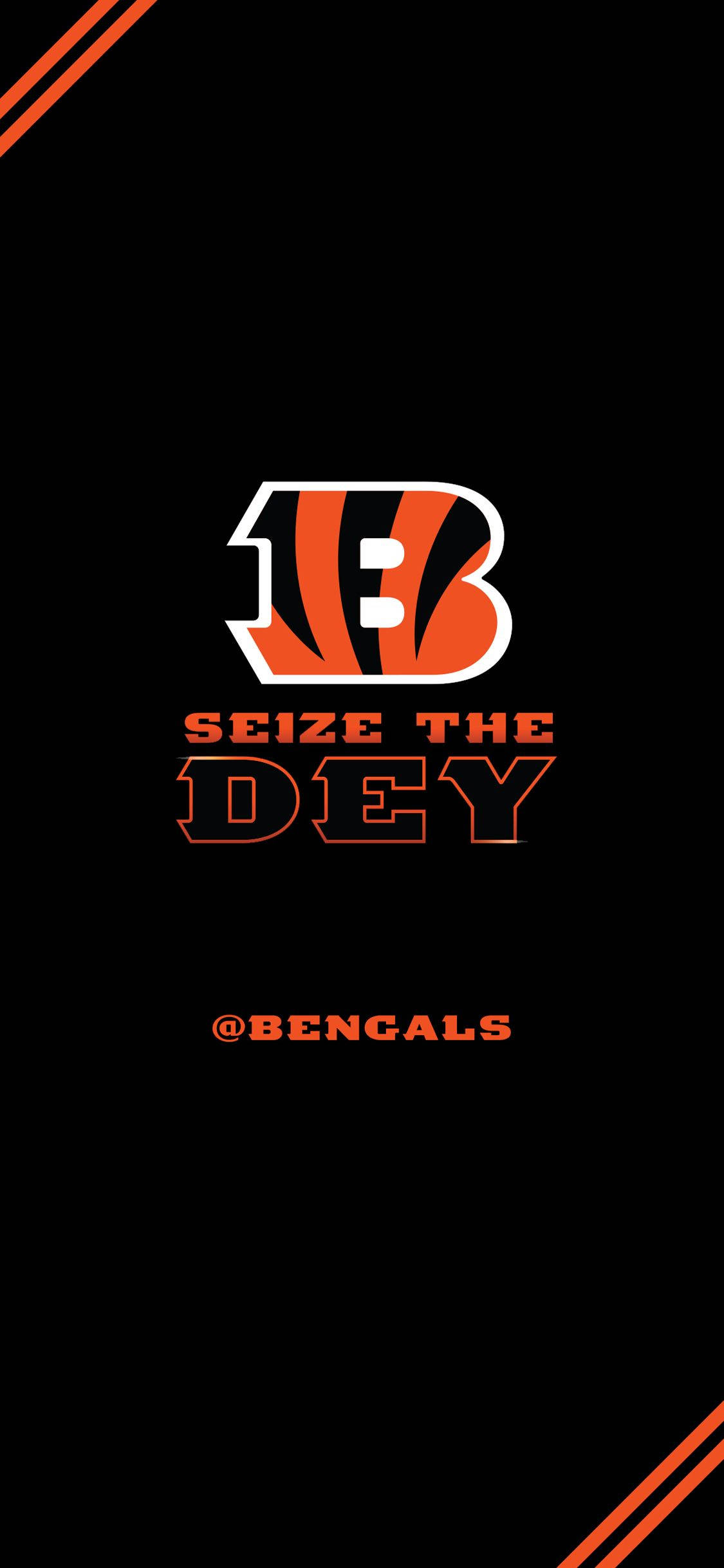 Cincinnati Bengals Seize The Dey Шпалери