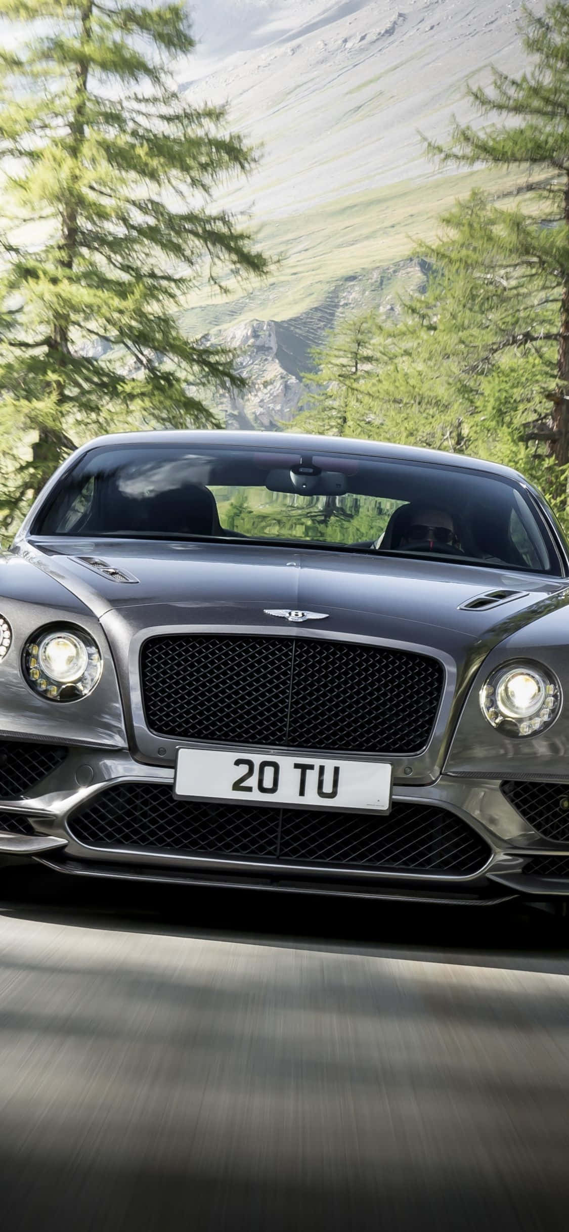Серый Continental Bentley iPhone Шпалери