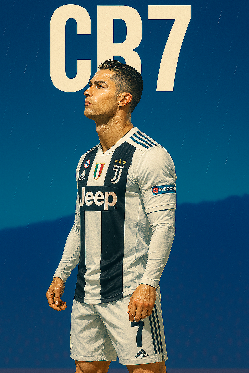 Кріштіану Роналду CR7 Ювентус 4K шпалери