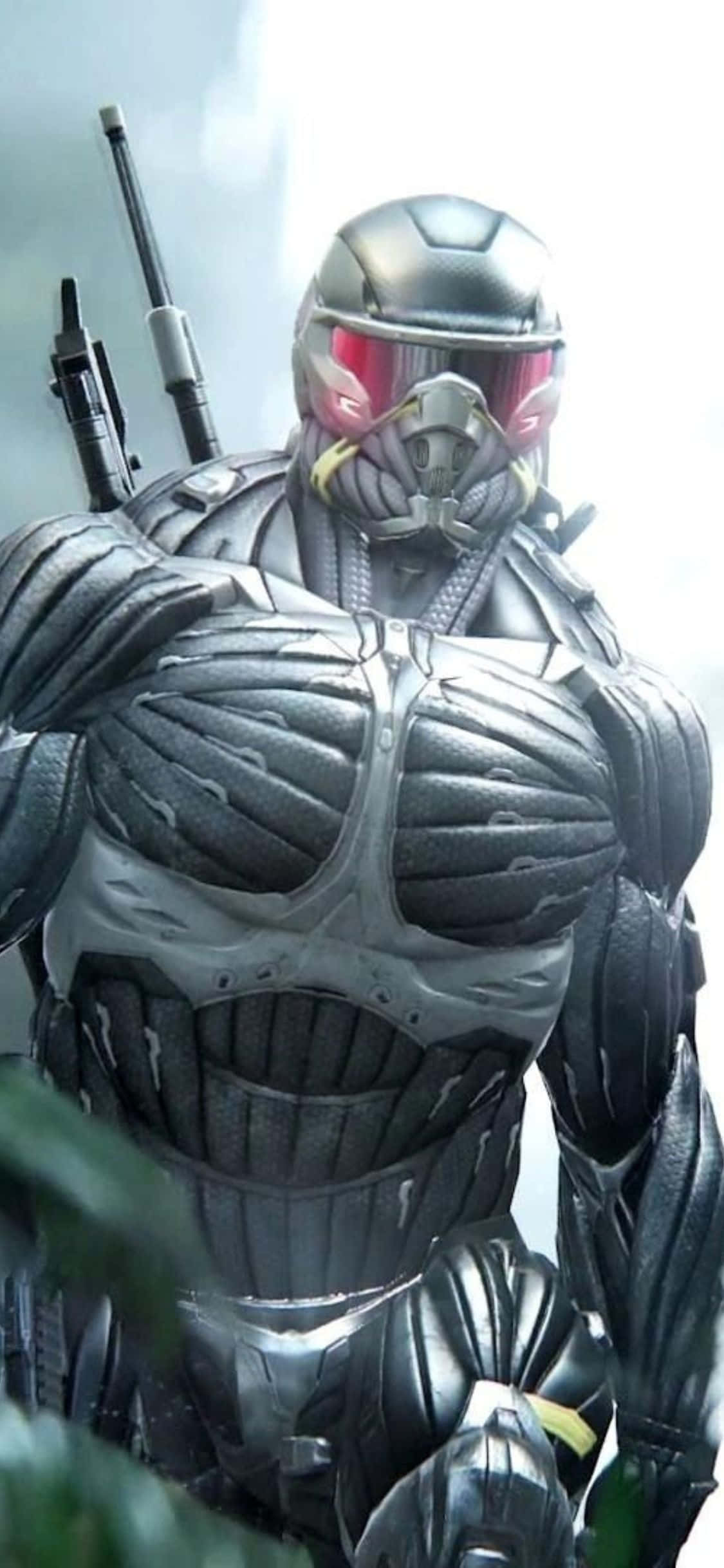 Уникальный взгляд на игру Crysis 3 на iPhone X Шпалери