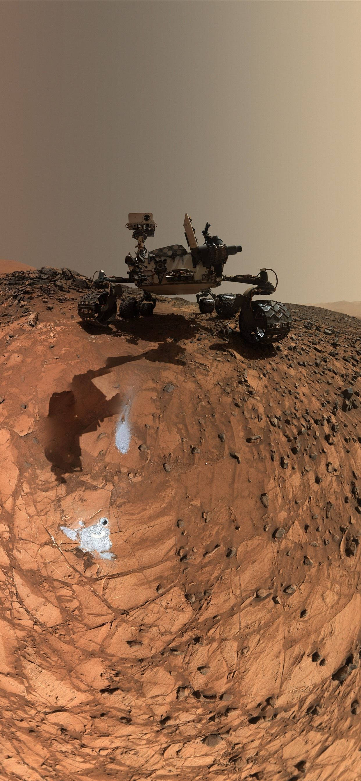 Curiosity від NASA для iPhone Шпалери